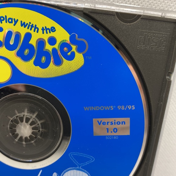 Play With The Teletubbies Cd-Rom Tv Show Children’s Vintage Computer Game 1998 - Picture 10 of 10